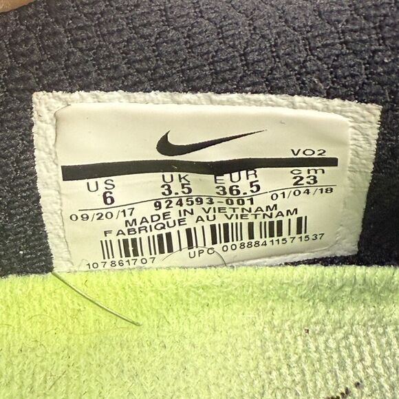 Nike Shoes Womens 6 Metcon 4 Black Athletic Crossfit Running Sneakers 924593-001 - Picture 9 of 9